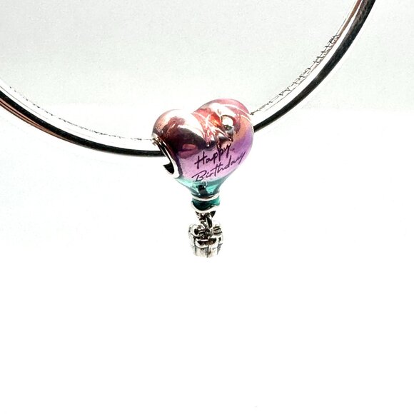 NEW Authentic Pandora Birthday Air Balloon Dangle Charm 798888C01 - Picture 2 of 7